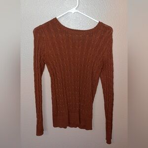 St. John's Bay Warm Brown Sweater